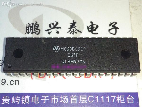 MC68B09CP, MC68B09P. MC68B09EP, 8-BIT, MIKROPROZESSOR, 40-poliges Dip-Kunststoffgehäuse. Elektronische Komponenten, MC68B09 ./ PDIP40