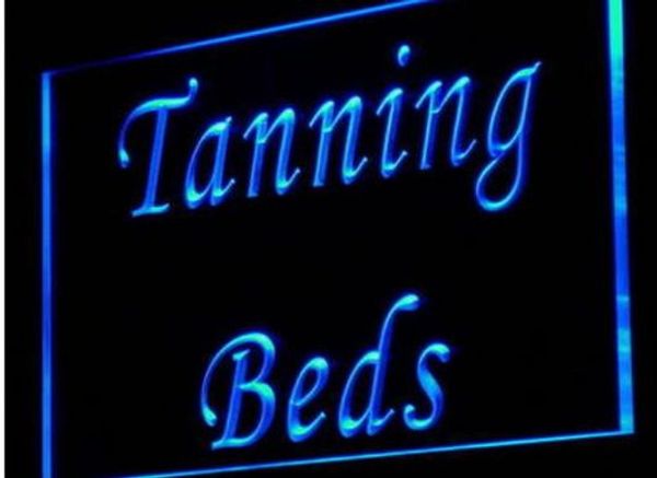 TA02 TANNING BED BAR BAR PUB CLUB 3D Знаки светодиодные знаки Neon Light Home Декор ремесла