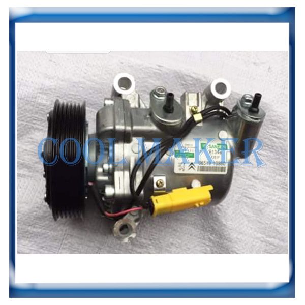 

car ac compressor for peugeot 301 2008 citroen 9806599380 jsr11t602078