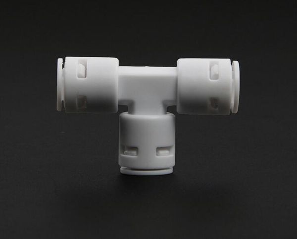 

100pc 1 4 quot pla tic fa t fitting q702 adapter water purifier part for rever e o mo i y tem hou ehold water filter