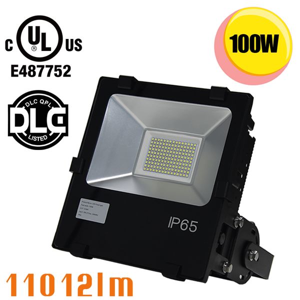 100watt Warehouse School Floodlight Fixture Smd3030 Ip65 400w Cfl Metal Halogen Lamp Equivalent Outdoor Building Lighting 5700k Flood Led Indoor