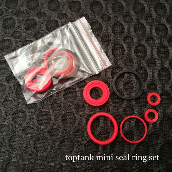 Toptank Mini-Silikondichtungs-O-Ring-Set, Ersatz-O-Ring-O-Ring-Set aus Silikon für Kangertech Kanger Top Tank Mini Atomizer Tank RBA Topbox Kit