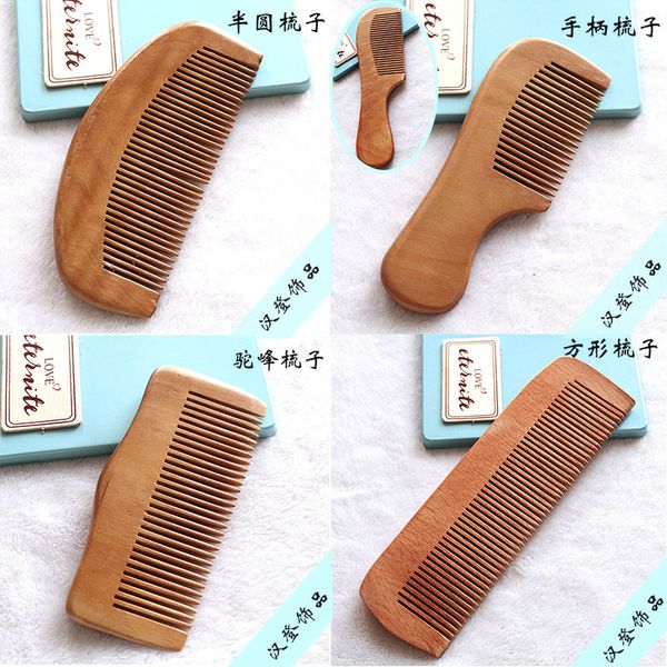 The Stall Selling Products Exquisite Natural Hair Comb Mahogany