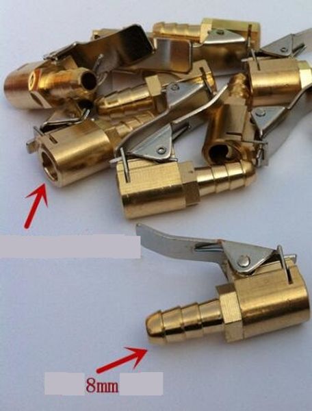 

pneumatic chuck of tyre valve 8mm // tire valve air chuck 50pcs/bag