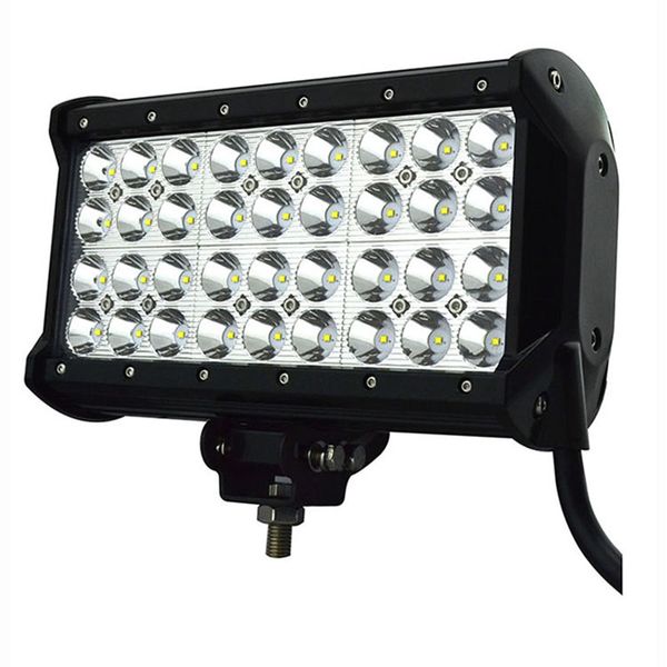 

108W 9 "Quad Row LED Light Bar 12v Work Lamp Spot Offroad карьерный самосвал, оптовые светодиодные автомоб
