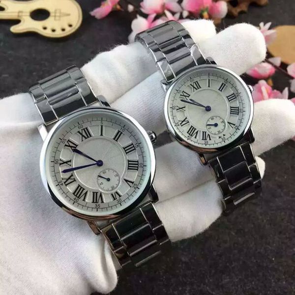 

men montre lovers casual silver women clock watch bracelet ladies watches for quartz steel women femme relogio feminino htmnq, Slivery;brown