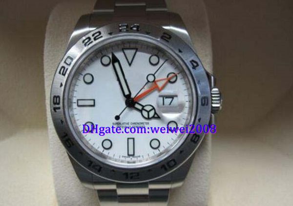 

factory to provide the luxury watches mens watch ii 216570 men's 42mm white steel ss 2017unworn, Slivery;brown