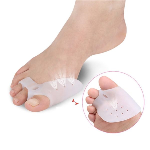 

Toe Hallux Valgus Corrector Gel Silicone Bunion Corrector Toe Protector Straightener Spreader Separator Foot Care Tool