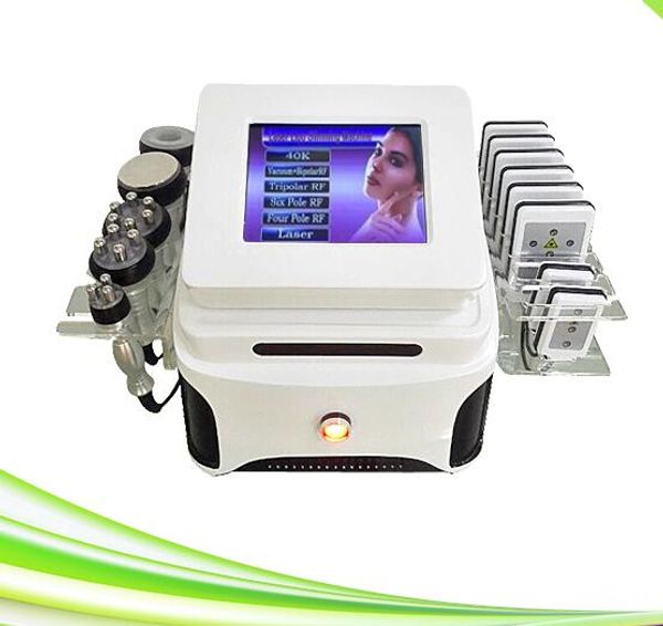 

6 in1 vacuum lipo cavitation slimming rf skin tightening vacuum cavitation slimming cavitaion machine