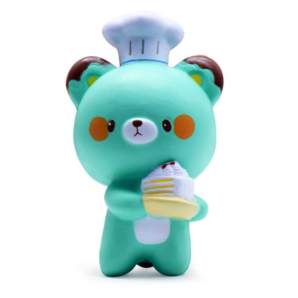 

новый медведь 14 см каваи джамбо панда кондитер squishy шарм хлеб мягкий медленный рост детские игрушки подарок мультфильм торт булочка опто