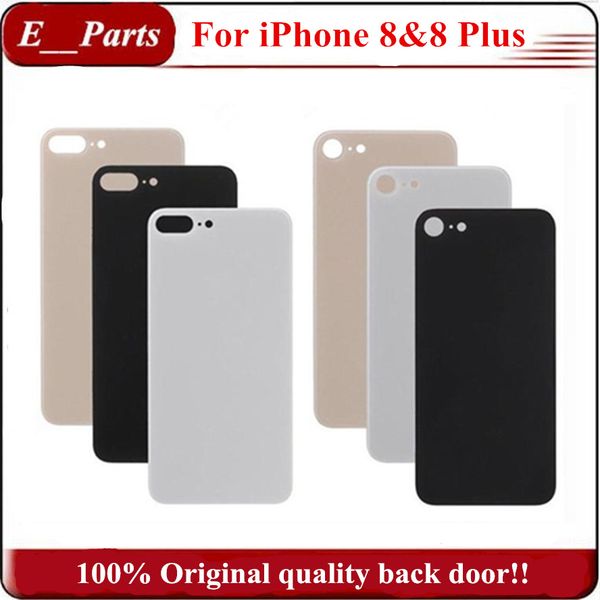 

100 original not copy for iphone8 8 plu back battery cover door rear gla hou ing with adhe ive ticker replacement dhl