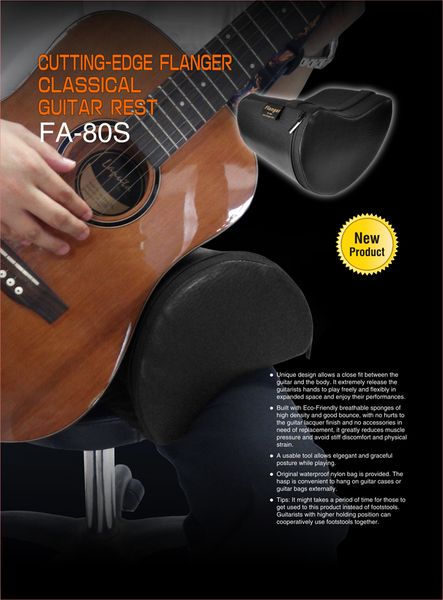 

flanger fa-80s classical guitar rest for classical & acoustic guitar