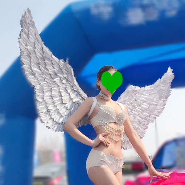 

модные аксессуары высокого качества ленты крылья ангела танцы поставки концертная красивые съемки реквизит pure ручной работы бесплатная дос
