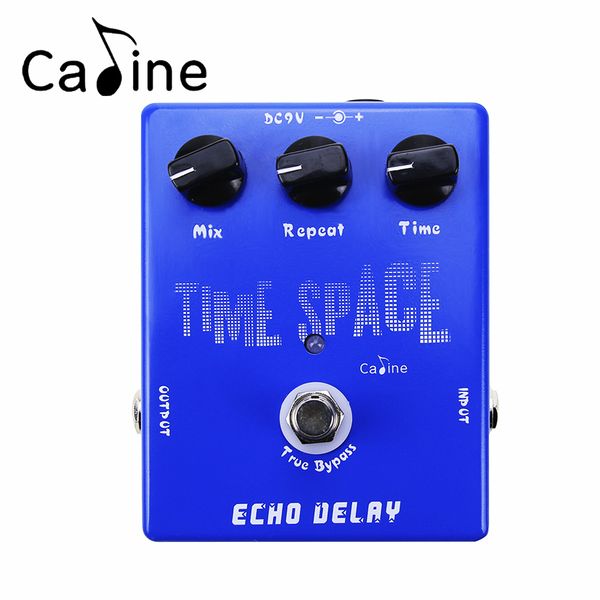

caline cp-17 electric guitar digital delay effect pedal 600ms max true bypass musical instrument guitarra effectors