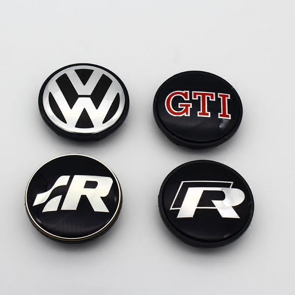 

200 pc 65mm vw wheel center hub cap for vw car tyling vw cc jetta golf