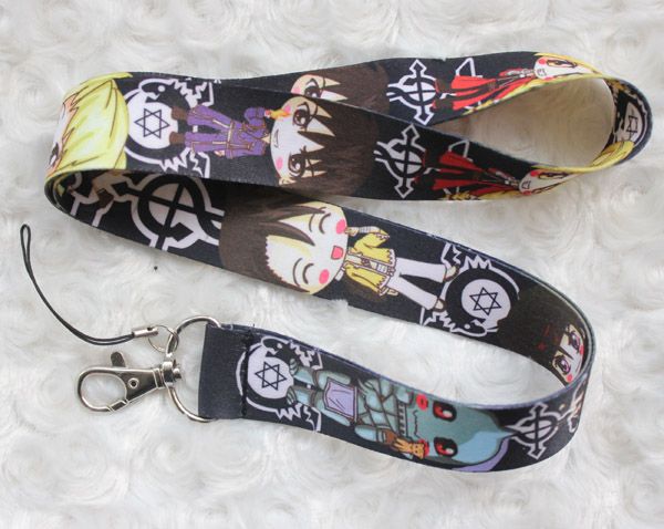 Neue Handygurte Charms Zubehör Japanischer Anime Fullmetal Alchemist Lanyard Handykette, Großhandel 10 Stück S#81