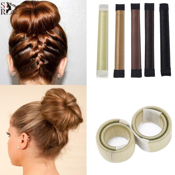 2020 Fashion Hair Styling Donut Former Foam French Twist Magic