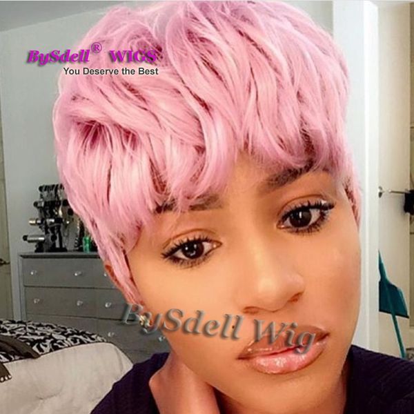 New Stylish Synthetic Short Curly Wave Hair Wig Romance Curl