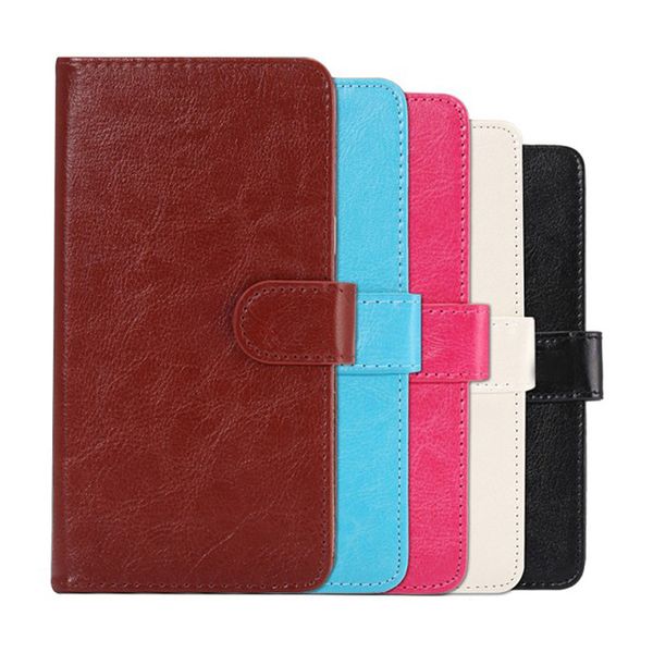 

Universal 360 Rotation PU Flip Leather Case Wallet Credit card Protective Cover For 4.8 5.5 5 6.3 Inch Cell Phone Mobile Phone