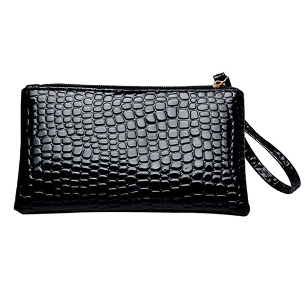 

wholesale- women's gordon deall wallet purse card phone holder makeup bag clutch handbag bw4o, Red;black