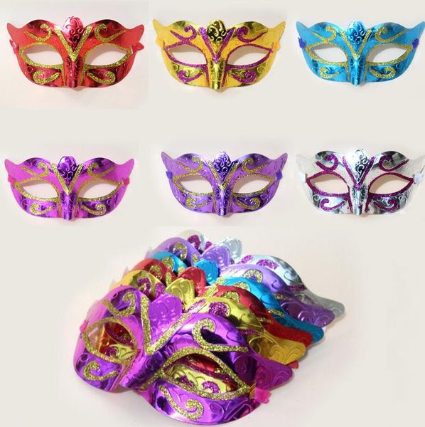 

new party mask with gold glitter mask venetian sparkle masquerade venetian mask mardi gras costume masks i053
