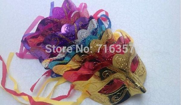 

wholesale- fashion mask party mask wedding props masquerade mardi gras mask 48pcs/lot af196