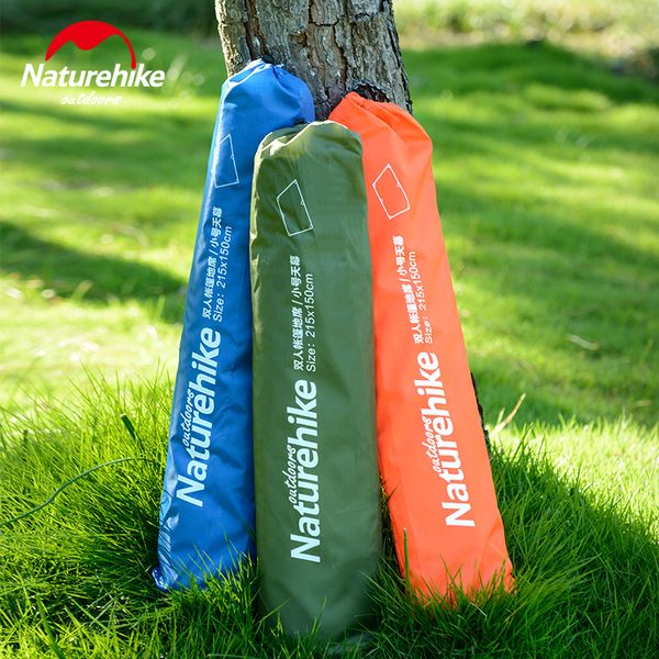 

wholesale- naturehike 3-4 person camping mat 210x215cm outdoor sun shelter cloth for picnic beach party 3 colors mat pad tent awning