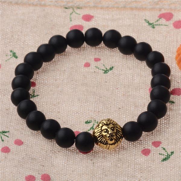 

2019 Black Friday Natural agate energy bracelets lion head Buddha bead bracelets 2018 hotsell free shipping Best Gift bracelets