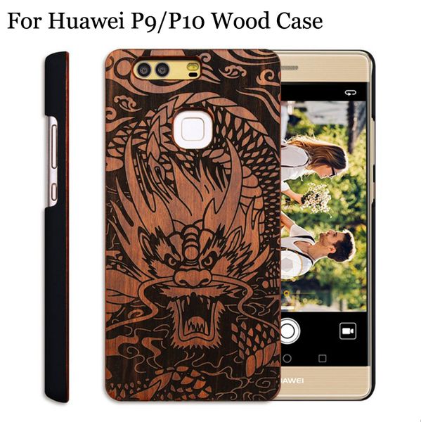 

2017 горячие продажи реального древесины Case для Huawei P9 P10 деревянная крышка телефона
