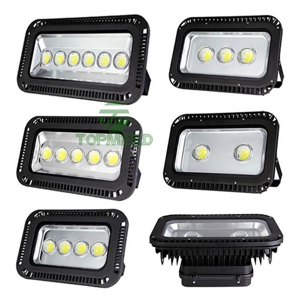 Proiettori a LED DHL impermeabili 200W 300W 400W 500W 600W Luce di inondazione a LED super luminosa RGB LED Luci di inondazione a baldacchino Illuminazione della stazione di servizio 1515