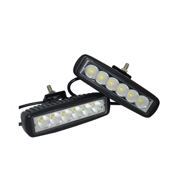 

1250lm мини 6 дюймов 18 вт 6 х 3 вт cree led бар свет работы как worklight прожектор пятно света для гребли охота рыбалка