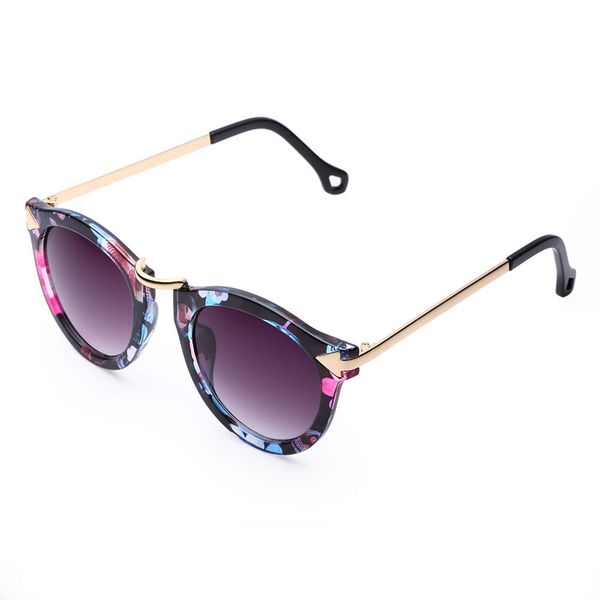 

wholesale-fashion multicolor mercury mirror glasses men sunglasses women male female coating sunglass gold round feminino, White;black
