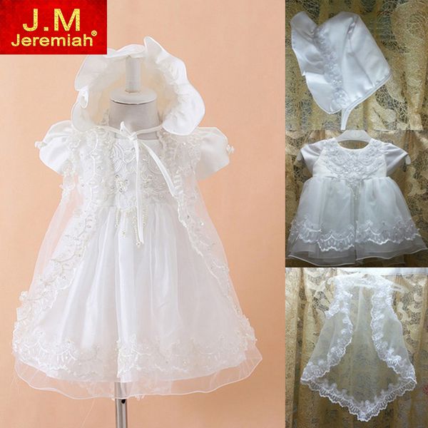 

wholesale- baby girls christening gowns newborn baptism dress 1 year girls baby birthday dress infantis princess wedding party dress, Red;yellow
