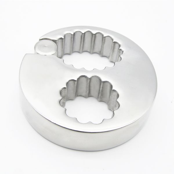 

8-shaped stainless steel heavy ball stretcher scrotum bondage cock ring cock ring male chastity devices toy a303