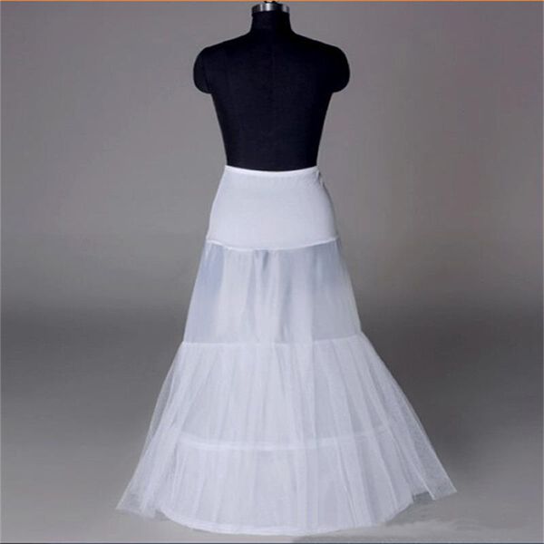 

new white petticoats 2 hoop 2 layers bride formal dress underskirt crinoline small fishtail corset wedding accessories