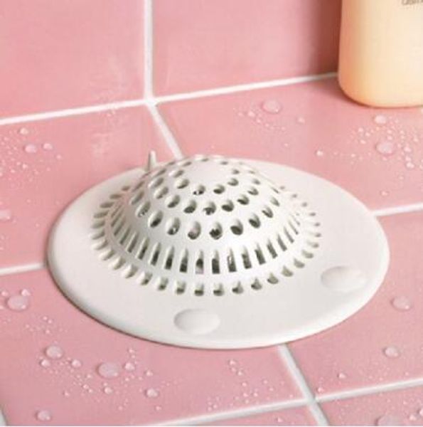 2019 Bathroom Drain Hair Stopper Filter Bathroom Sink Strainer Hair Blocked Shower Hair Catcher Strainer White S Size 10cm 307 From Crazyfairyland