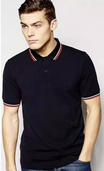 

Luxury FASHION SUMMER COTTON Fred POLO SHIRT London Brit Sports Good QUALITY MEN CASUAL Polo Shirts perry Tees Tops White Black