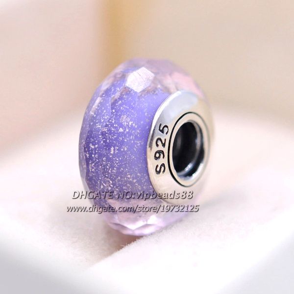 purple murano glass pandora