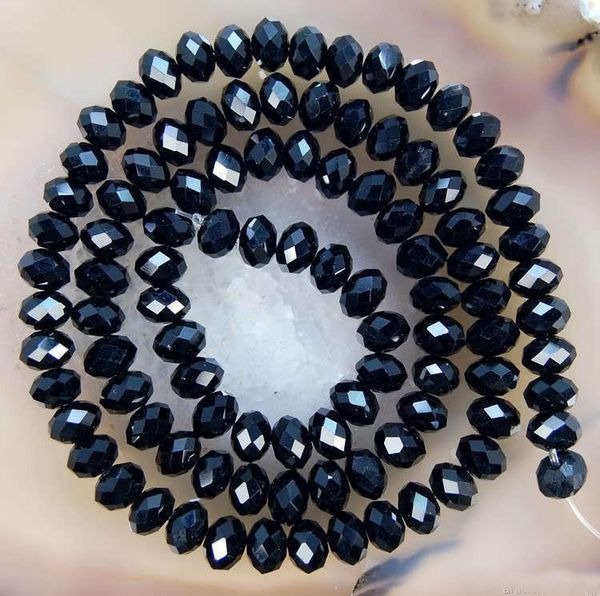 

1000pcs loveliness wholesale 4x6mm black ab swarovski crystal gemstone loose beads bead