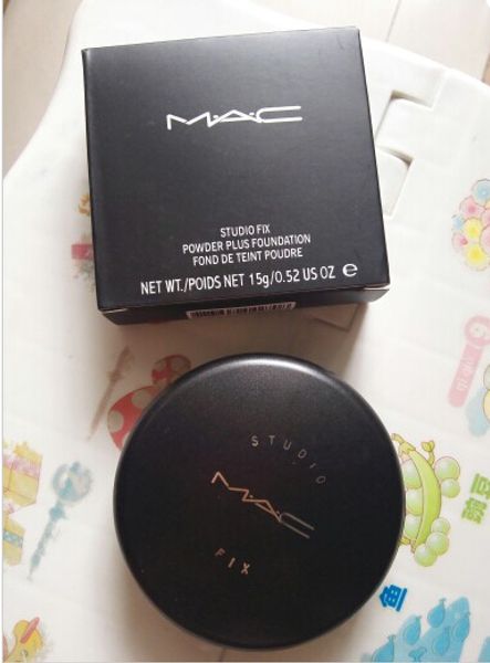

2017 new makeup tudio fix face powder plu foundation 15g volume dhl hip