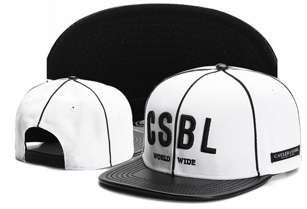 

Brand new hip hop sports for Cayler & Sons CSBL WORLD WIDE leather baseball snapback sun caps gorras casquette men strapback visor hats golf