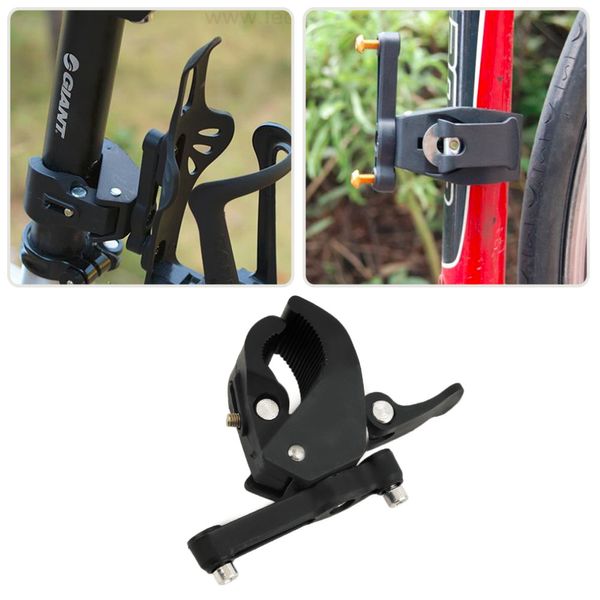 La trasformazione del telaio del bollitore Bike Bicycle Cycling Manubrio Mount Water Bottle Cage Holder Rack Clamp