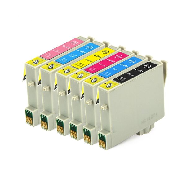 

yotat для epson картридж t0481 t0482 t0483 t0484 t0485 t0486 для epson stylus фото модели r200 r300 с r300m r320, позволяет rx500 rx600 rx62
