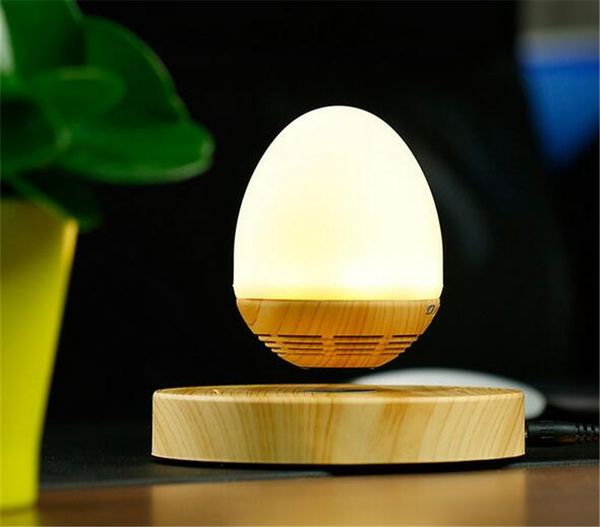

Led bulb portable levitating floating bluetooth peaker for iphone 7 am ung xiaomi phone 360 degree with bedroom night