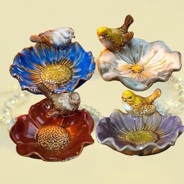 

ceramic crafts ashtray home accessories animal decoration bird decoration plate handmade soap box fruit plate snack plate