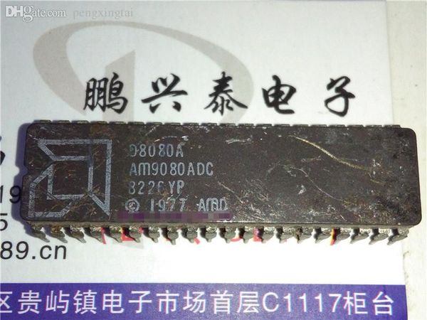 AMD. D8080A. AM9080ADC, AM9080ADCB, Vintage 8-Bit-Mikroprozessor. AM9080 / 8080 cpu Collect / 40 Pin Keramikpaket, CDIP40