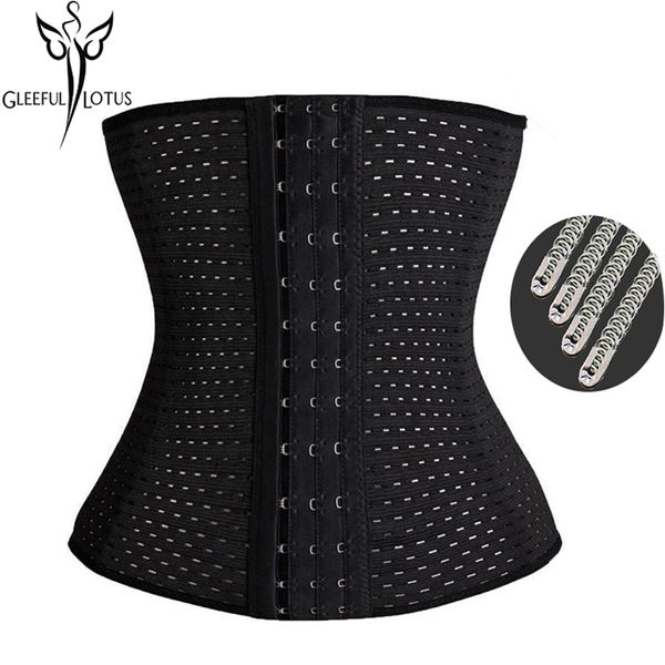

wholesale- modeling strap waist trainer cincher women slimming sheath body shaper belt fajas bodysuit cinta girdle shapewear, Black;white