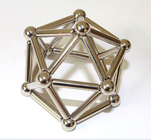 magnetic ball and rod set
