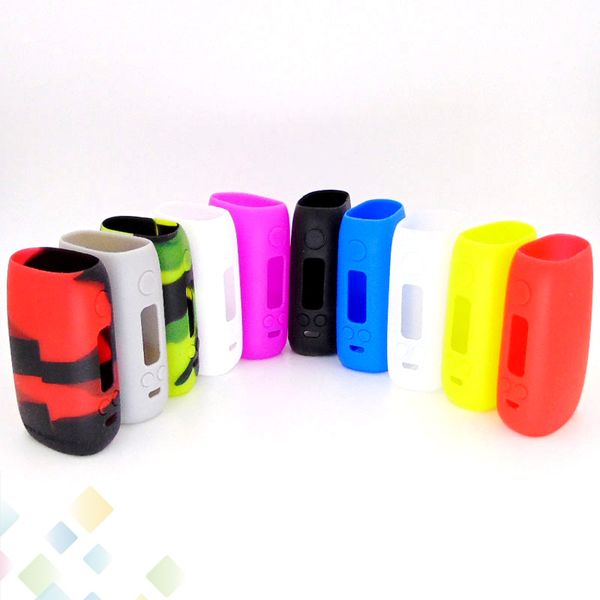 

Colorful Sigelei Swallowtail 75A Silicone Case Protective Sleeve Cover for Sigelei 77W Swallowtail 75A Box Mod DHL Free