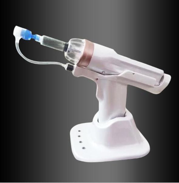 

needle injection mesotherapy gun no needle meso gun for wrinkle removal skin tightening beauty machine ce approval dhl ing, Black;white
